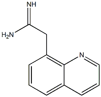 2-(quinolin-8-yl)ethanimidamide 구조식 이미지