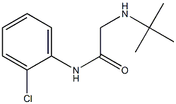 2-(tert-butylamino)-N-(2-chlorophenyl)acetamide Structure