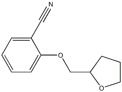 2-(tetrahydrofuran-2-ylmethoxy)benzonitrile Structure