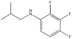 2,3,4-trifluoro-N-(2-methylpropyl)aniline Structure