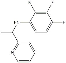 2,3,4-trifluoro-N-[1-(pyridin-2-yl)ethyl]aniline Structure