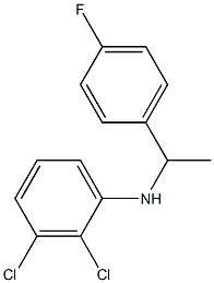2,3-dichloro-N-[1-(4-fluorophenyl)ethyl]aniline Structure