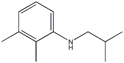 2,3-dimethyl-N-(2-methylpropyl)aniline 구조식 이미지