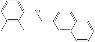 2,3-dimethyl-N-(naphthalen-2-ylmethyl)aniline Structure