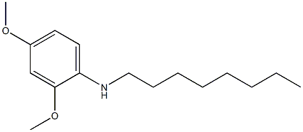 2,4-dimethoxy-N-octylaniline Structure