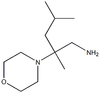 2,4-dimethyl-2-morpholin-4-ylpentan-1-amine 구조식 이미지