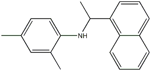 2,4-dimethyl-N-[1-(naphthalen-1-yl)ethyl]aniline Structure