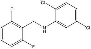 2,5-dichloro-N-[(2,6-difluorophenyl)methyl]aniline 구조식 이미지