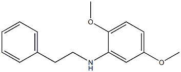 2,5-dimethoxy-N-(2-phenylethyl)aniline Structure