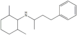 2,6-dimethyl-N-(4-phenylbutan-2-yl)cyclohexan-1-amine Structure