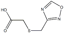 2-[(1,2,4-oxadiazol-3-ylmethyl)sulfanyl]acetic acid Structure