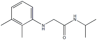 2-[(2,3-dimethylphenyl)amino]-N-(propan-2-yl)acetamide Structure