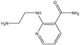 2-[(2-aminoethyl)amino]nicotinamide 구조식 이미지