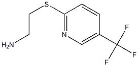2-[(2-aminoethyl)sulfanyl]-5-(trifluoromethyl)pyridine 구조식 이미지