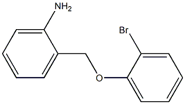 2-[(2-bromophenoxy)methyl]aniline Structure