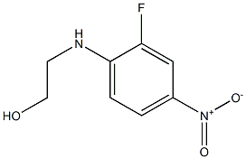 2-[(2-fluoro-4-nitrophenyl)amino]ethan-1-ol Structure