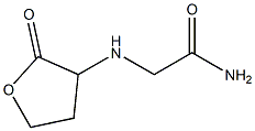 2-[(2-oxooxolan-3-yl)amino]acetamide Structure