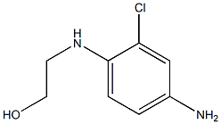 2-[(4-amino-2-chlorophenyl)amino]ethan-1-ol Structure