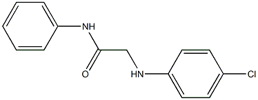 2-[(4-chlorophenyl)amino]-N-phenylacetamide Structure