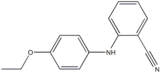 2-[(4-ethoxyphenyl)amino]benzonitrile 구조식 이미지