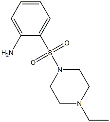 2-[(4-ethylpiperazin-1-yl)sulfonyl]aniline 구조식 이미지