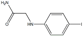2-[(4-iodophenyl)amino]acetamide 구조식 이미지