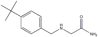 2-[(4-tert-butylbenzyl)amino]acetamide 구조식 이미지
