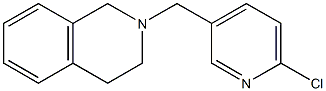 2-[(6-chloropyridin-3-yl)methyl]-1,2,3,4-tetrahydroisoquinoline Structure