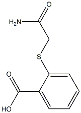 2-[(carbamoylmethyl)sulfanyl]benzoic acid Structure