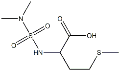 2-[(dimethylsulfamoyl)amino]-4-(methylsulfanyl)butanoic acid Structure
