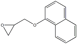 2-[(naphthalen-1-yloxy)methyl]oxirane Structure