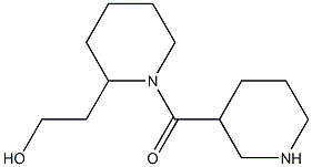 2-[1-(piperidin-3-ylcarbonyl)piperidin-2-yl]ethan-1-ol Structure