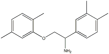 2-[2-amino-2-(3,4-dimethylphenyl)ethoxy]-1,4-dimethylbenzene 구조식 이미지