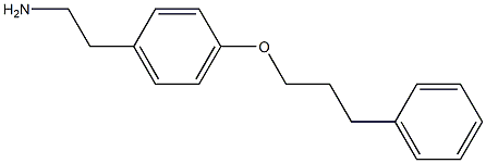 2-[4-(3-phenylpropoxy)phenyl]ethan-1-amine 구조식 이미지