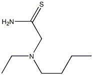 2-[butyl(ethyl)amino]ethanethioamide Structure