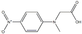 2-[methyl(4-nitrophenyl)amino]acetic acid Structure