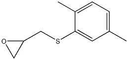2-{[(2,5-dimethylphenyl)sulfanyl]methyl}oxirane Structure