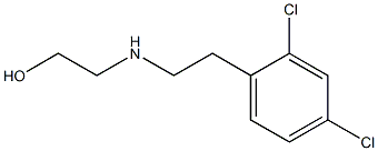 2-{[2-(2,4-dichlorophenyl)ethyl]amino}ethan-1-ol Structure