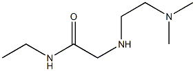 2-{[2-(dimethylamino)ethyl]amino}-N-ethylacetamide 구조식 이미지