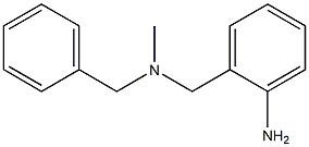 2-{[benzyl(methyl)amino]methyl}aniline Structure