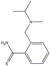 2-{[isopropyl(methyl)amino]methyl}benzenecarbothioamide 구조식 이미지