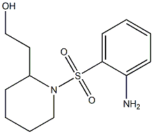 2-{1-[(2-aminophenyl)sulfonyl]piperidin-2-yl}ethanol 구조식 이미지