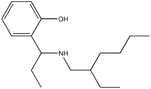 2-{1-[(2-ethylhexyl)amino]propyl}phenol 구조식 이미지