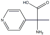 2-amino-2-pyridin-4-ylpropanoic acid 구조식 이미지