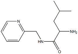 2-amino-4-methyl-N-(pyridin-2-ylmethyl)pentanamide 구조식 이미지