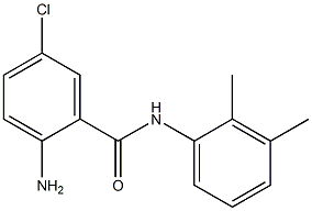 2-amino-5-chloro-N-(2,3-dimethylphenyl)benzamide 구조식 이미지