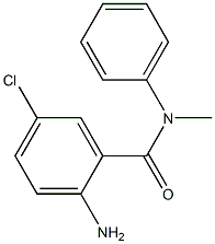 2-amino-5-chloro-N-methyl-N-phenylbenzamide 구조식 이미지