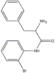 2-amino-N-(2-bromophenyl)-3-phenylpropanamide 구조식 이미지