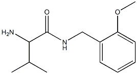 2-amino-N-(2-methoxybenzyl)-3-methylbutanamide 구조식 이미지