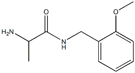 2-amino-N-(2-methoxybenzyl)propanamide 구조식 이미지